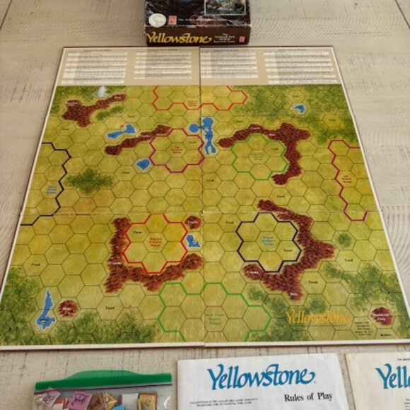 Vintage 1985 Avalon Hill Yellowstone - Picture 5 of 11